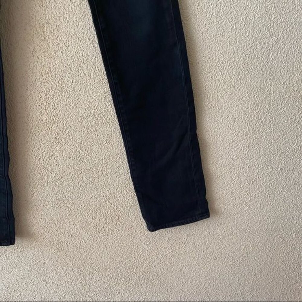 Paige Womens Jeans Denim Blue Heights Low Rise Skinny Leg 5 Pocket Size 25 - Picture 3 of 11